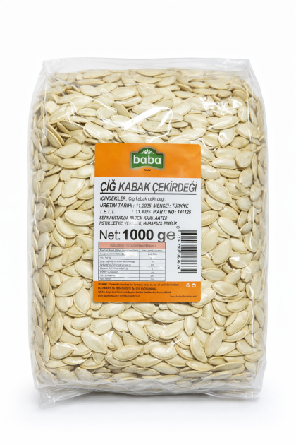 ÇİĞ KABAK ÇEKİRDEĞİ 1000 g