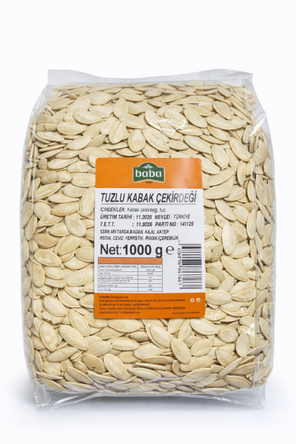 TUZLU KABAK ÇEKİRDEĞİ 1000 g